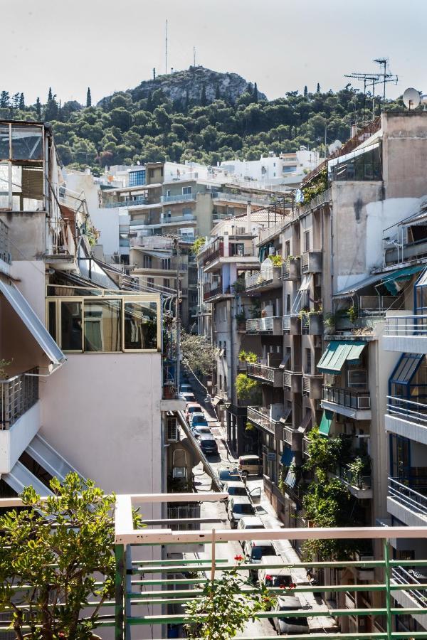 Apartmán Bright Apt. With Lovely View In Lycabettus! Atény Exteriér fotografie