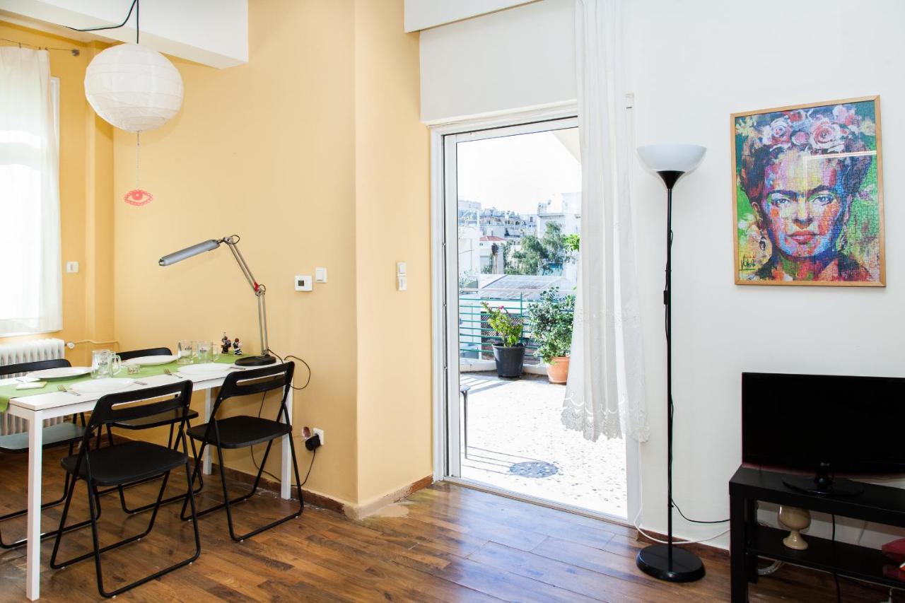 Apartmán Bright Apt. With Lovely View In Lycabettus! Atény Exteriér fotografie